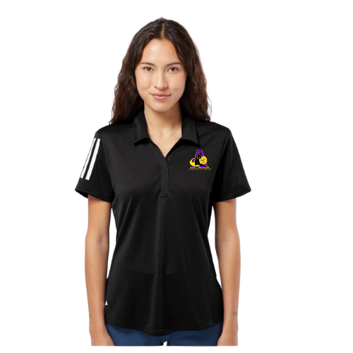 Addias Women's Floating 3-Stripes Polo - A481