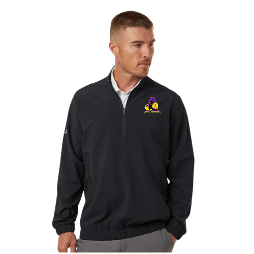 Addias Men's Stretch Woven Half-Zip Pullover - A705