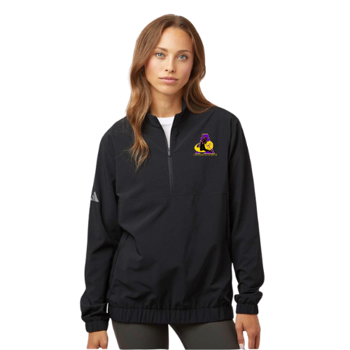 Addias Women's Stretch Woven Half-Zip Pullover - A706