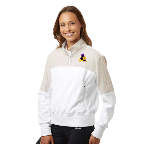 Adidas Women's Fleece Quarter-Zip Pullover - A601