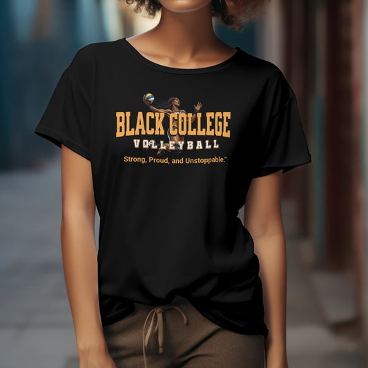 Our Official Black College Volleyball Brand Shirt